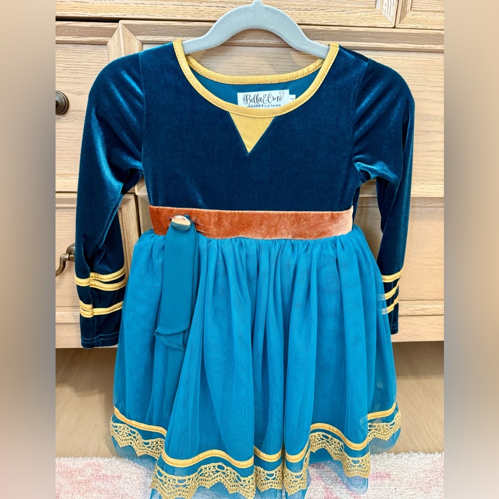 Bella & Omi Merida Inspired Dress NWOT